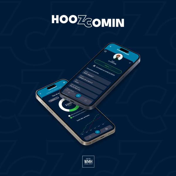 Alan Le Goff — Hoozcomin, web app d'émargement événementiel conçue pour WMH Project