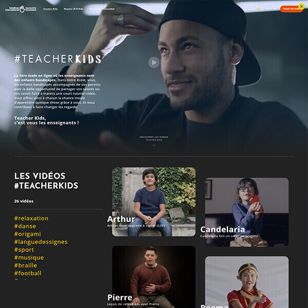 Image du site de Teacher Kids